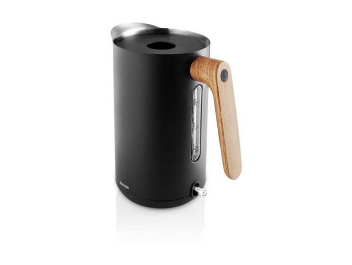 Eva Solo Wasserkocher Wasserkocher 1,5 l 2200 W Nordic kitchen schwarz, 1.50 l, Wasserkocher, 1,5 l, Edelstahl, schwarz