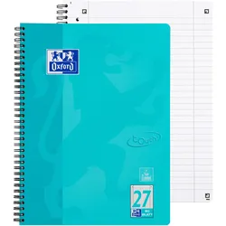 4x Oxford, Heft + Block, Collegeblock Touch (A4+, Liniert, Harter Einband)