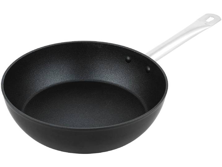 Schmorpfanne CARL SCHMIDT SOHN Stallaris , schwarz, H:7,2cm Ø:24cm, Pfannen, Schmorpfanne, Induktion