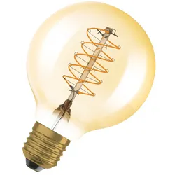 OSRAM LAMPE LED-Vintage-Lampe E27 1906LEDGL80D4,8W822S