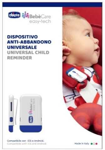 Dispositivo antiabbandono Chicco 00 79463 100 Easy Tech