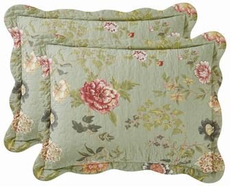 American Traditions 'Eden's Garden' 3-piece Quilt Set