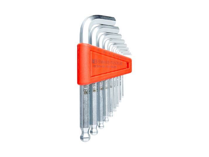 PB Swiss Tools Inbusschlüssel mit Kugelkopf 1.5–10 mm 9 Stück