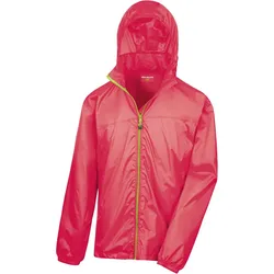Result Unisex Regenjacke Regen-Jacke R189X raspberry/lime L
