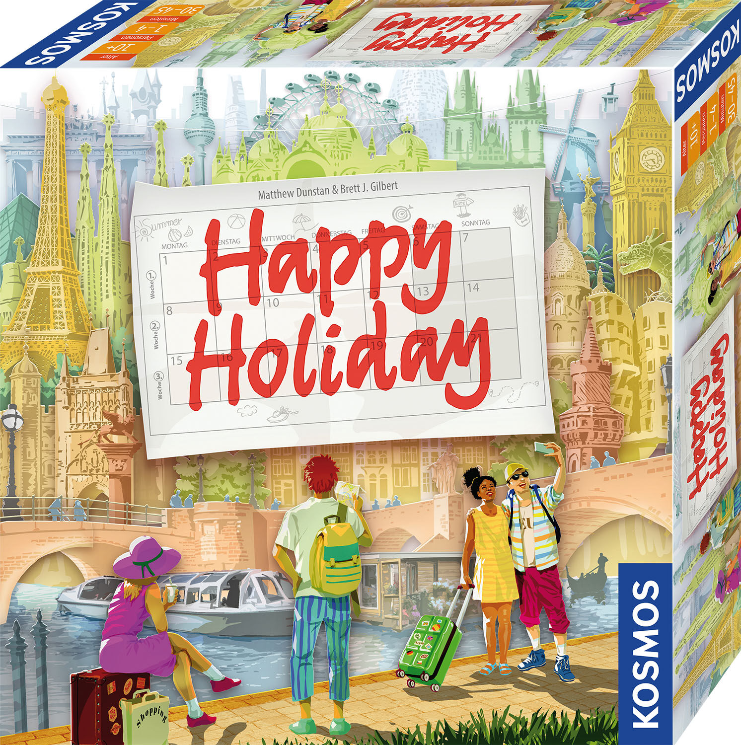 Spiel KOSMOS "Happy Holiday", bunt, Spiele, Kinder, Spiel, Made in Europe