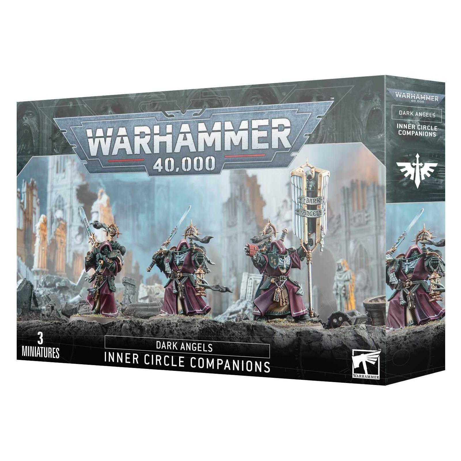 Games Workshop Warhammer 40k - Dark Angels Compagnons du cercle Interieur (Kunststoff) (44-19)
