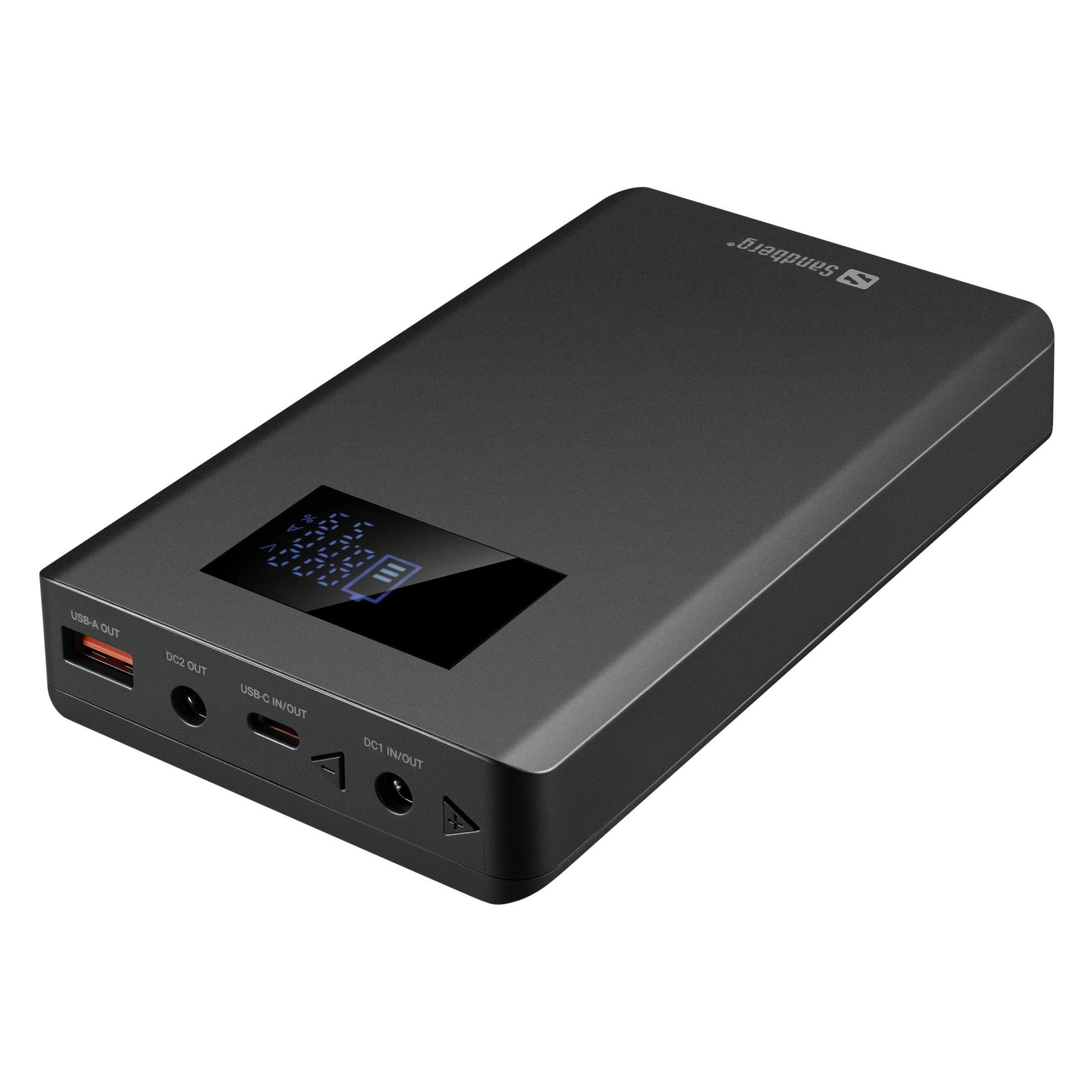 Sandberg Laptop Powerbank 20000 PD100W (20000 mAh, 100 W, 74 Wh) (421-27)