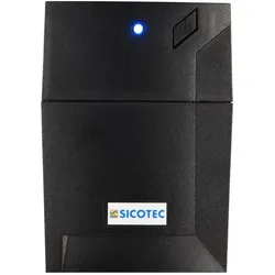 Sicotec Usv USV PCM RPT 1000 AP 1000 VA (1000 VA, 600 W, Line-Interaktiv USV), USV