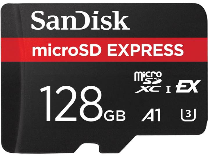 SanDisk MicroSD Express Card 128GB 480MB/s
