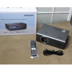 KOGATA GC357 / A357D Smart Beamer HDR10+ AirPlay, Auto-Fokus, 6D Keystone titangrau