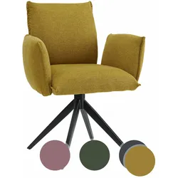 designline »SIT DOWN« Polsterstuhl Turn drehbar ohne Armlehnen / grün