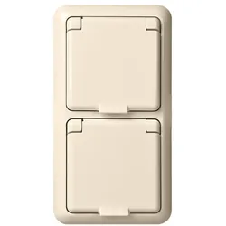 Elso UP-Steckdose 2-fach IP44 225414