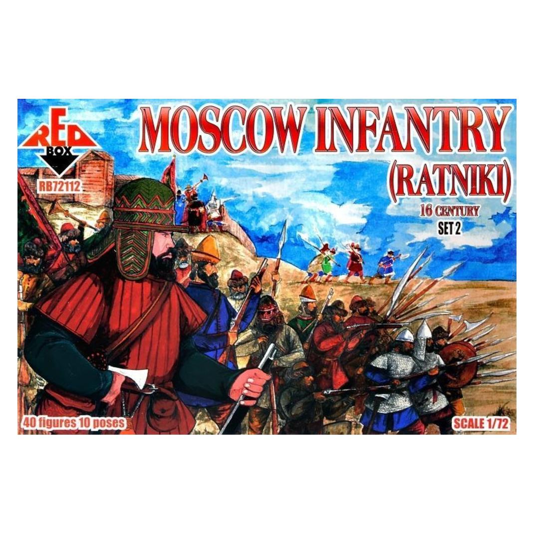 Red Box Moscow infantry(ratniki)16 cent.,Set 2 (RB72112)