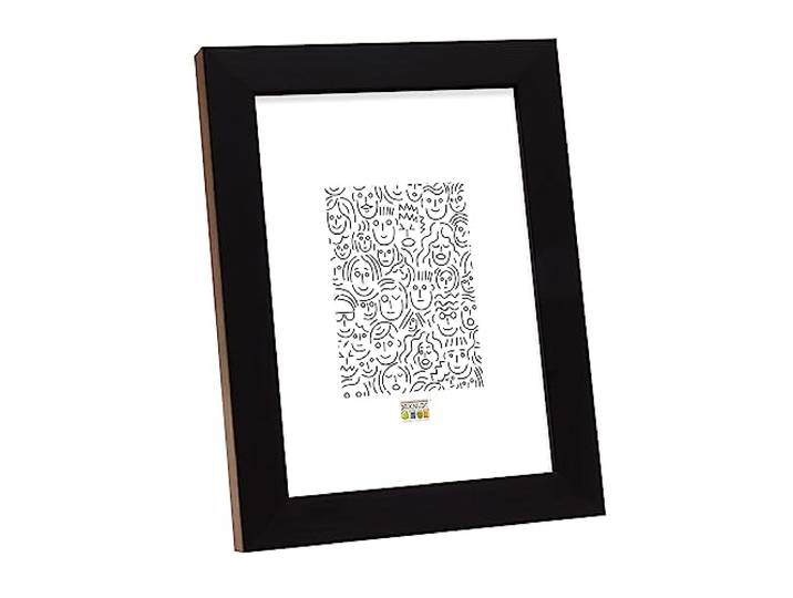 Deknudt S46JH2_20.0x20.0 fotolijst, hout, zwart/bruin, 20 x 20 cm