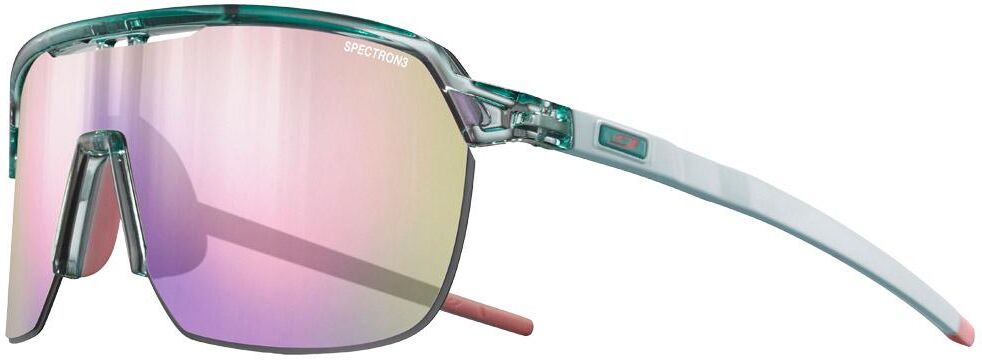 Julbo  - Frequency Translucide Brillant Vert Clair Rose Spectron 3 - Lunettes de soleil