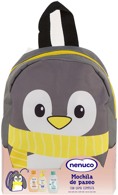Nenuco Sac À Dos Pingouin 4 pièces