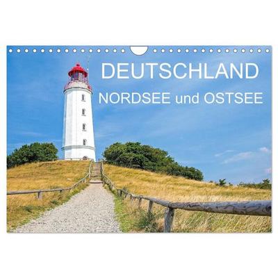 Deutschland- Nordsee und Ostsee (Wandkalender 2027 DIN A4 quer), CALVENDO Monatskalender