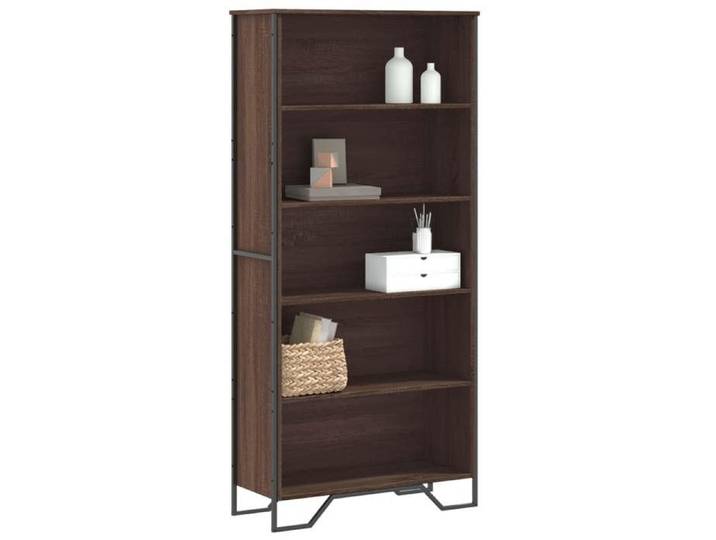 Bibliothèque chêne marron 80x31x169 cm bois d'ingénierie 3295316