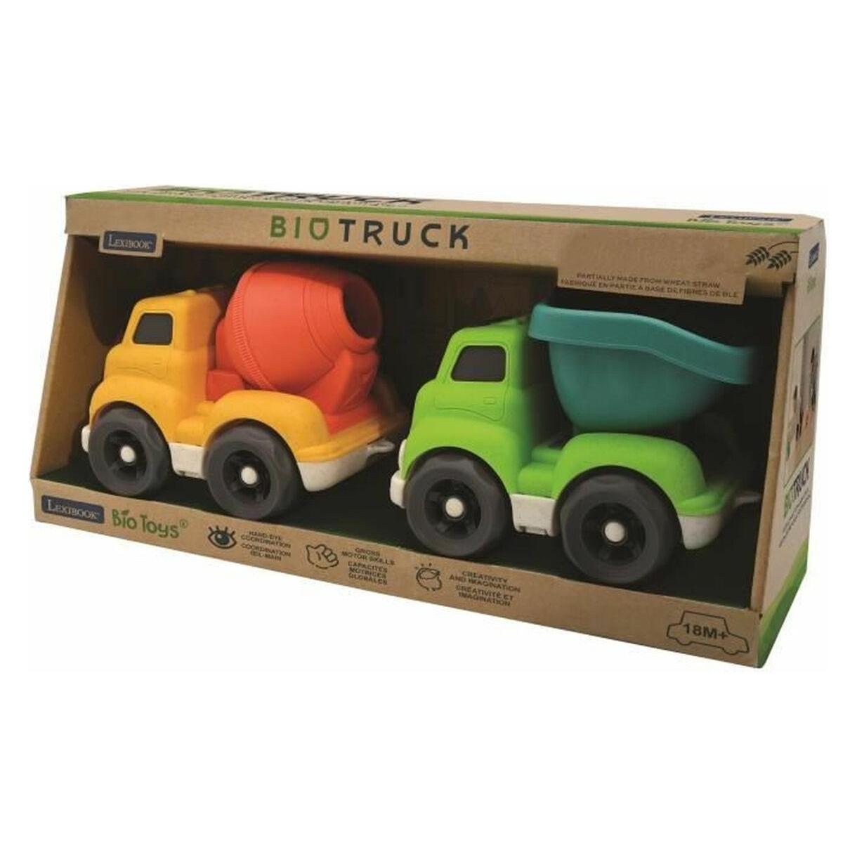 Lexibook Bioplastik Betonmischer und Kipper, 18 x 11 x 13 cm (2 Stück) (22925718)