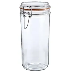Borgonovo Terrine Ermetico Einmachglas 100cl - 6 Stück
