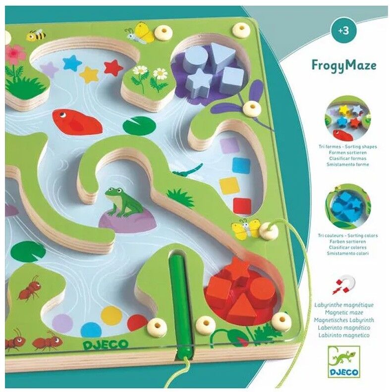 Labyrinthe magnétique FrogyMaze - Djeco
