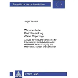 Wertorientierte Berichterstattung (Value Reporting), Fachbücher von Jürgen Banzhaf
