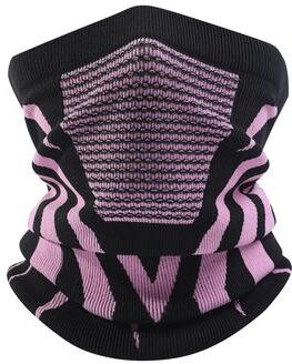 Friendly Fresh Finds Winter Neck Warmer Gaiter Balaclava Face Mask Windproof Ski, Snowboard, And Motorcycle Cycling Gear For Men & Women. pink free Size