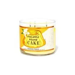 Pineapple Pound Cake - 411g - 3-Docht Kerze