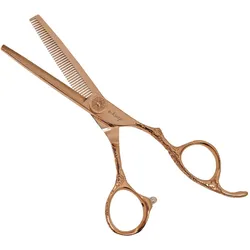 e-kwip Flower Rose Gold FLR 40 - Modellierschere 5,5 Zoll - 0458