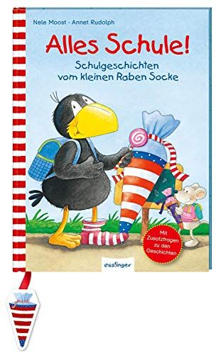 Nele Moost - Alles Schule!: Schulgeschichten vom kleinen Raben Socke (Der kleine Rabe Socke) - Preis vom 04.10.2026 03:51:26 h