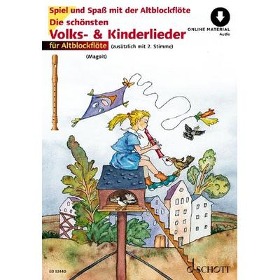 Die schönsten Volks- und Kinderlieder, Taschenbuch von , Schott Music, 978-3-7957-2489-4