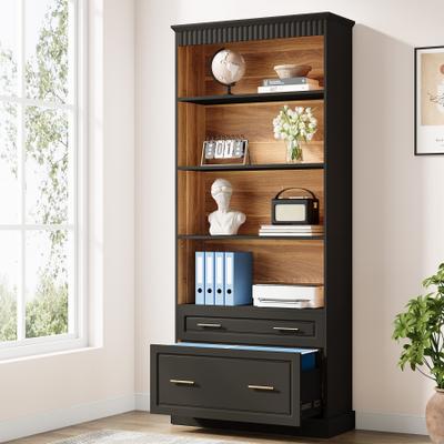 Bluebell 72 Inches Modern Tall Vertical File Filing Cabinet for Home Office