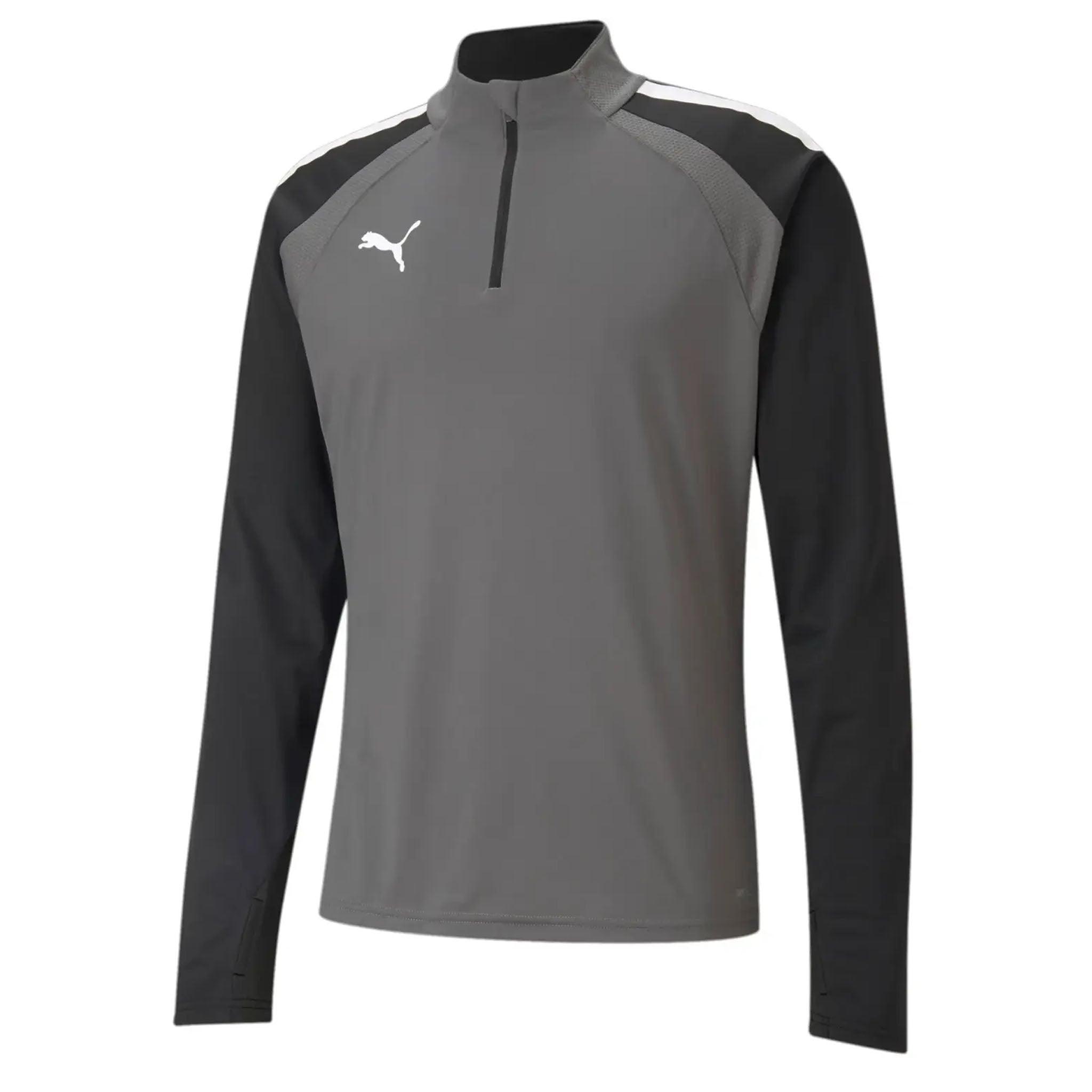 Puma TeamLiga Herren Graues Fußballoberteil