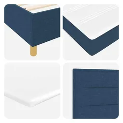 vidaXL, Boxspringbett, Zatenus (Linien-Design) (140 x 200 cm)