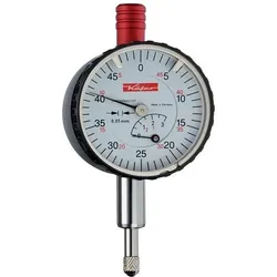 Käfer, Messuhr + Messschraube, Kleinmessuhr KM 4S 3 mm Ablesung 0,01 mm mit Stossschutz