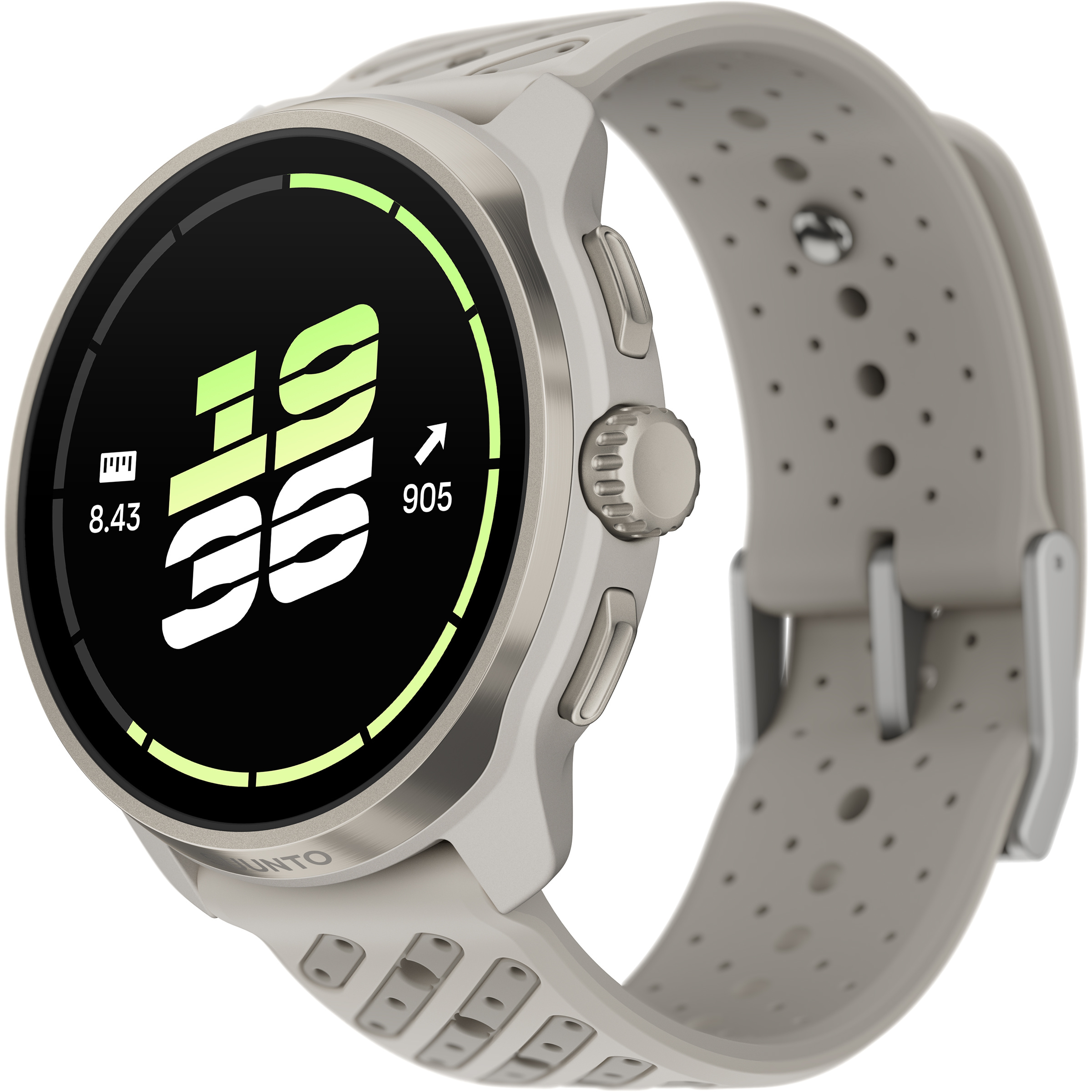 Suunto Race 3 S Titanium GPS-Uhr GPS Uhren weiss Camping