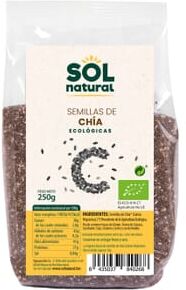 Sol Natural SEMENTES DE CHIA BIO 250g