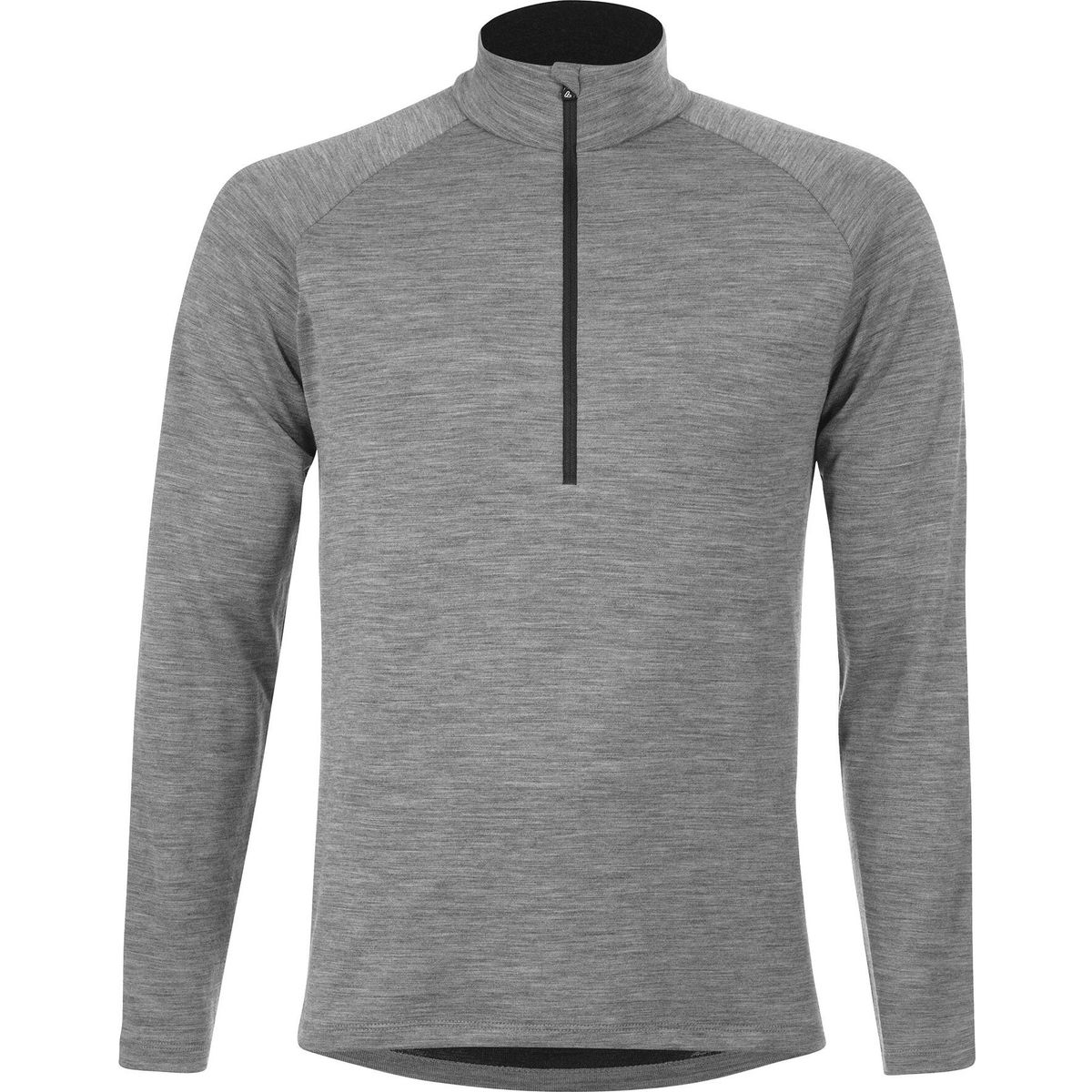 Löffler Men Midlayer Transtex Merino grey melange (A09) 48 28359-A09-48