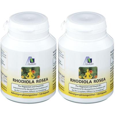 Rhodiola Rosea 200 mg Vegi Kapseln 2x 2x120 St