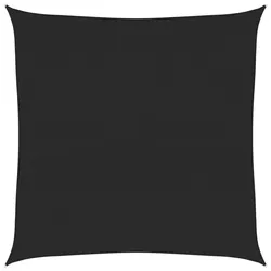 vidaXL Sonnensegel 160 g/m2 Schwarz 4,5x4,5 m HDPE