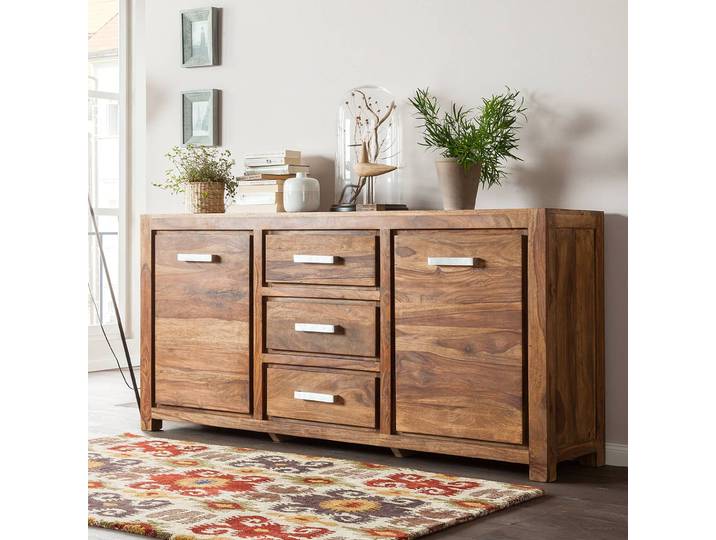 Sideboard II 170 x 82 x 40cm Braun/Sheesham