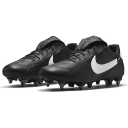 NIKE The Premier 3 SG-PRO Stollen-Fußballschuhe aus Känguru-Leder black/white 40