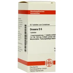 Drosera D 6 Tabletten 80 St