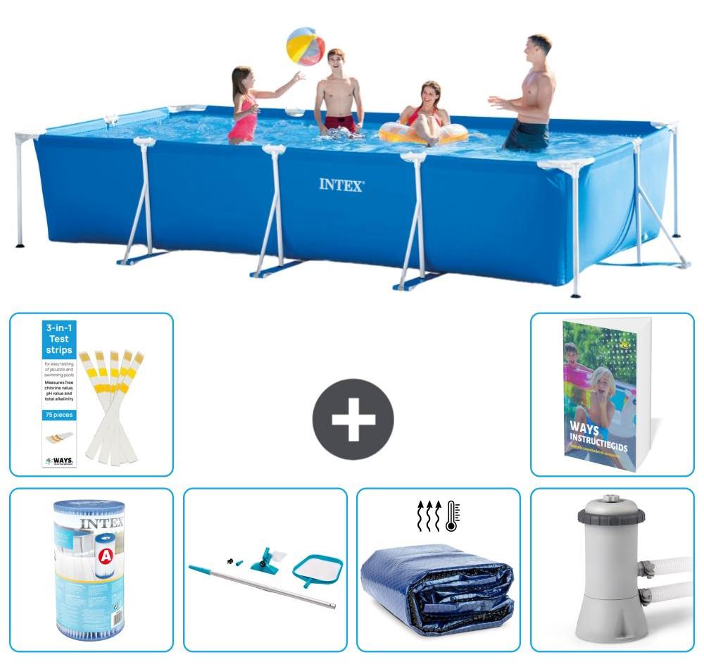 Rechteckiger Frame Pool - 450x220x84 cm - 5-teilig S20