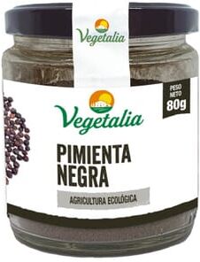 Vegetalia Pimenta Preta Em Pó Biológica 80g