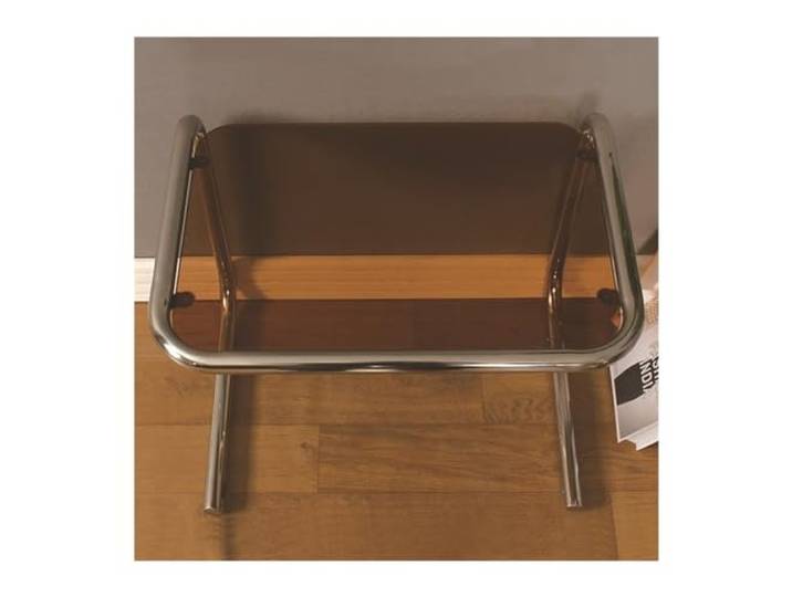 YCCHAH Wohnzimmermöbel Sofa Seite Wenige Designer Kreativer Edelstahl Mini Couchtisch Glas Einfache Metall Ecke Mehrere Regale Tische Beistelltische Wohnzimmer (A)