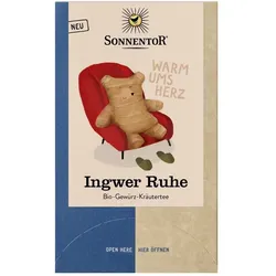 Ingwer Ruhe - Tee 18 Beutel