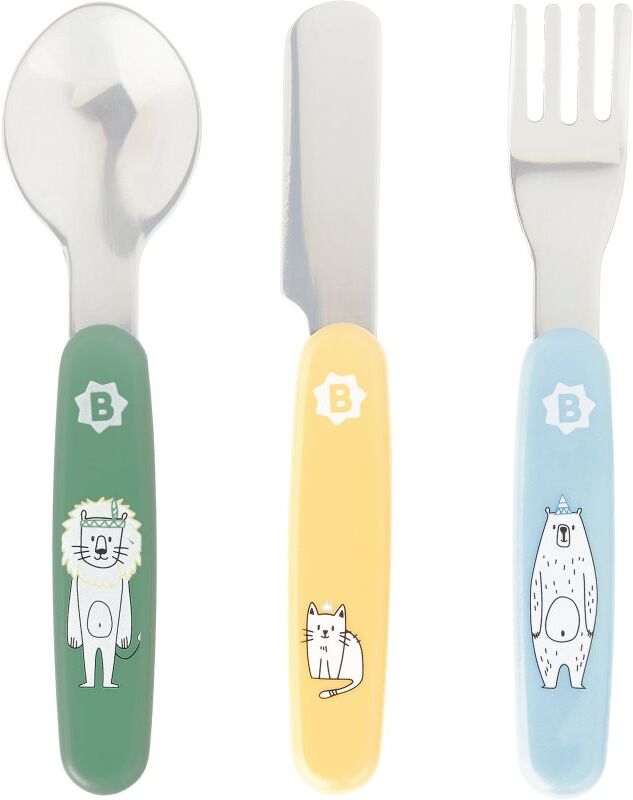 Badabulle Cutlery couvert pour enfant 12 m+ 3 pcs