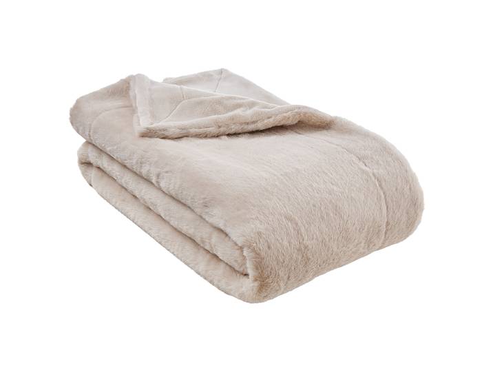 Decke WILD THING 150 x 2 x 200cm Beige/Beige Polyester