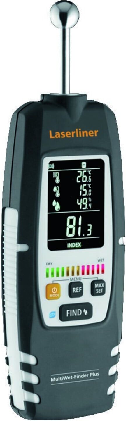 Laserliner Feuchtigkeitsmessgerät MultiWet-Finder Plus (082.091A)